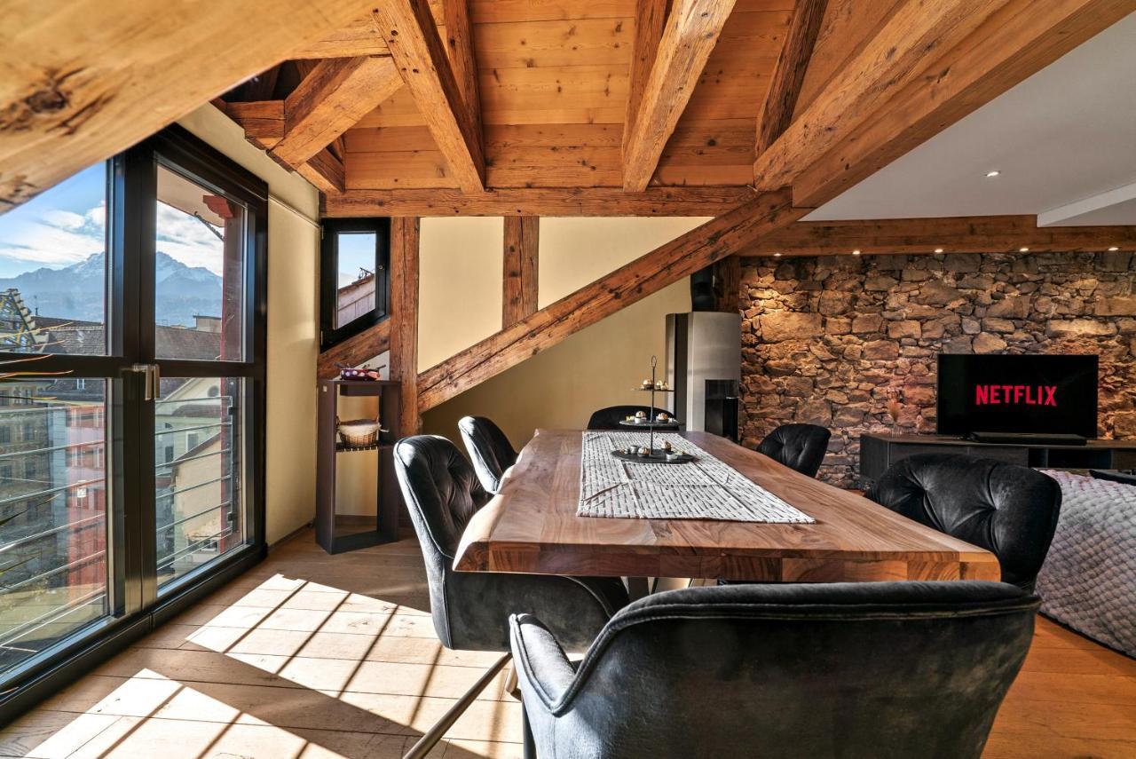 Appartement A&Y Oldtown Penthouse Loft Luzern Extérieur photo